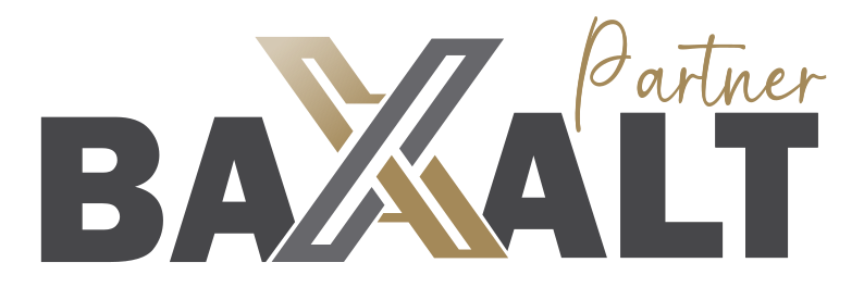 Logotipo de la marca BAXALT cocina exterior integrada